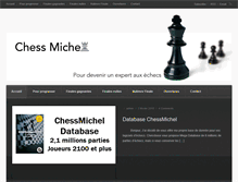 Tablet Screenshot of chessmichel.com